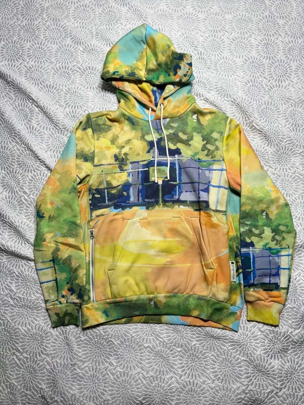 Nike Standard Issue Therma-FIT Hoodie Basketball Watercolor Men’s M HV3516-365